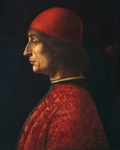Porträt von Giovanni Francesco Brivio von Vincenzo Foppa
