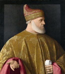 Porträt des Dogen, Andrea Gritti (1455-1538) Öl auf Leinwand, ca. 1530