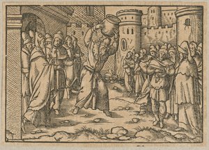 Jeremia mit dem Tonkrug von Virgil Solis