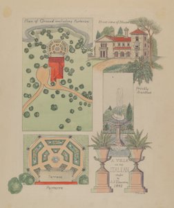 Italienisches Villendesign