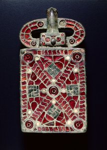 Gürtelschnalle, ca. 525-560 von Visigothic Visigothic