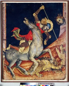 Heiliger Georg tötet den Drachen