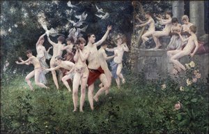 Frühlingsfest (Allegorische Szene)