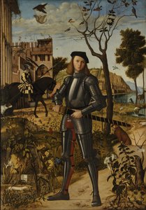 Porträt eines Ritters von Vittore Carpaccio