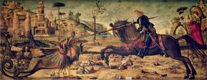 St. Georg tötet den Drachen, 1502-07