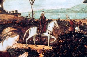 Heilige Familie (Detail) von Vittore Carpaccio