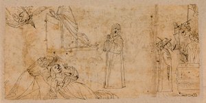 Studien für eine Verkündigung; für das Martyrium der Heiligen Agatha; für eine trauernde Madonna