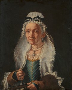 Porträt einer alten Dame