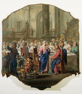 Hochzeit zu Kana von Vittorio Maria Bigari