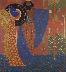 Prinzessin und Krieger von Vittorio Zecchin