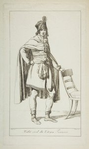 Zivile Kleidung des französischen Bürgers, 1794
