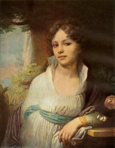 Porträt von Maria Iwanowna Lopuchina