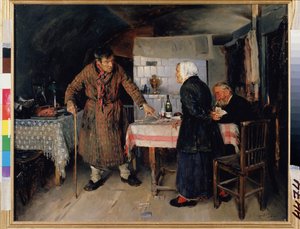 Ein Streit beim Kartenspiel