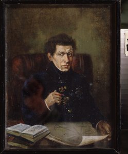 Porträt des Mathematikers Nikolai Lobatschewski