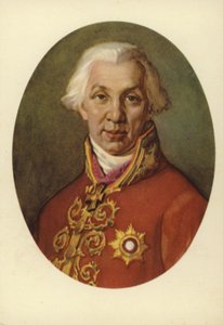 Gavrila Derzhavin, russischer Dichter von Vladimir Lukich Borovikovsky