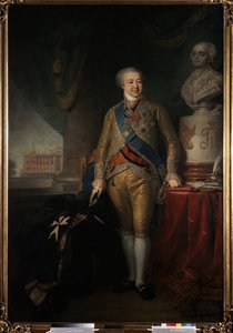 Porträt des Fürsten Alexander Kurakin