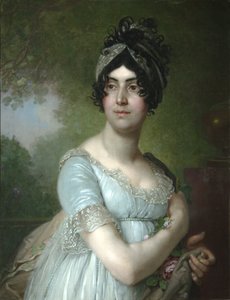 Porträt von Darya Semyonovna Yakovleva von Vladimir Lukich Borovikovsky