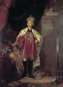 Porträt von Paul I., 1800