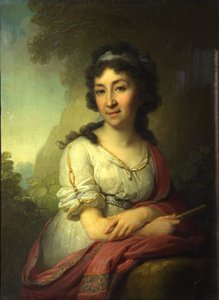Porträt von Jekaterina Wassiljewna Torsukowa, 1795
