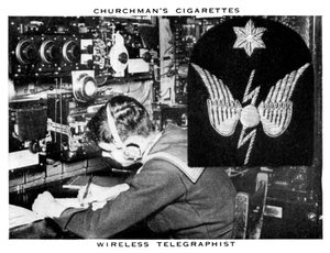 Funkentelegraphist von WA and AC Churchman