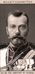 Seine Kaiserliche Majestät der Kaiser von Russland, 1908 von WD and HO Wills