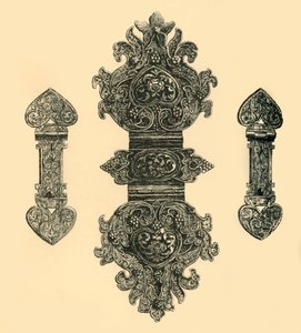 Silberne Buchverschlüsse, 1881