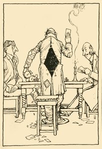Die Gewinnkarte auf dem Ass der Diamanten, 1910