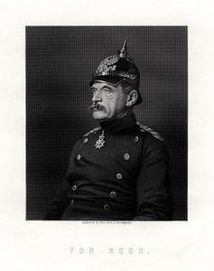 Albrecht Theodor Graf Emil von Roon, preußischer Soldat und Politiker, 19. Jahrhundert von W. Holl