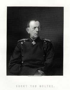 Graf von Moltke, 1800-1891, berühmter deutscher Feldmarschall, 19. Jahrhundert