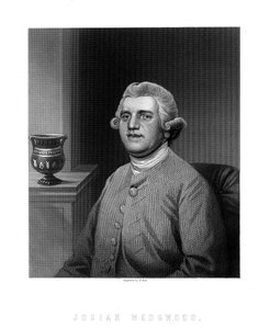 Josiah Wedgwood, englischer Industrieller und Töpfer von W. Holl