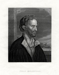 Philipp Melanchthon deutscher Theologe und Schriftsteller der protestantischen Reformation, 19. Jahrhundert