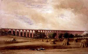 Welwyn Viadukt, ca. 1850 von W. Humber