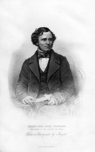 Edward Henry Stanley, 15. Earl of Derby, 1826-1893, britischer Staatsmann, 19. Jahrhundert