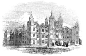 Burghley House - Nordfront