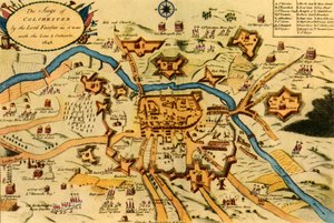 Die Belagerung von Colchester durch die Parlamentskräfte von W Keymer
