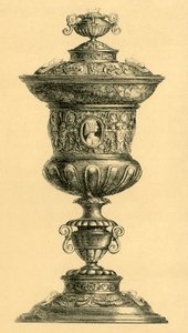 Silberbecher und Deckel, um 1550 (1881)
