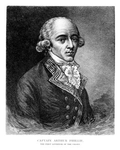 Arthur Phillip, britischer Admiral und Kolonialgouverneur, 1886 von W. Macleod