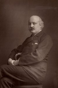 (Charles) Hubert (Hastings) Parry (1848-1918) (Woodburytypie) von W. and D. (after) Downey