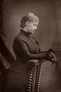 Die Kaiserin Eugenie (1826-1920) Witwe von Napoleon III. von Frankreich von W. and D. (after) Downey