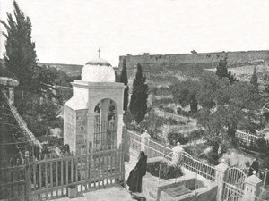 Der Garten von Gethsemane, Jerusalem, Palästina, 1895