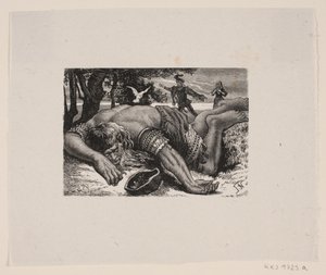 Illustration zum Märchen von Waldemar Bøhme