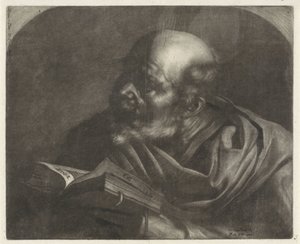 Kahlköpfiger Mann