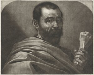 Mann mit einer Buchrolle von Wallerant Vaillant