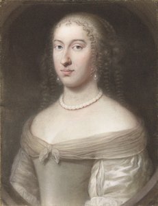Porträt von Maria Theresia von Spanien 1638-1683, Königin von Frankreich und Navarra von Wallerant Vaillant