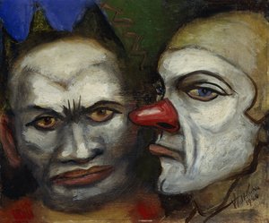 Zwei Clowns