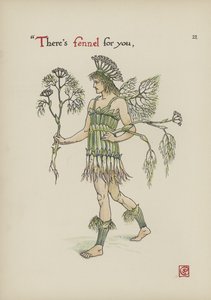 Blumen aus Shakespeares Garten von Walter Crane