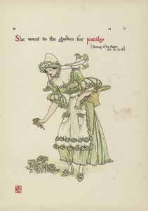 Blumen aus Shakespeares Garten von Walter Crane