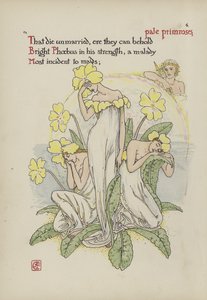 Blumen aus Shakespeares Garten von Walter Crane