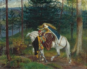 Illustration für La Belle Dame sans Merci von John Keats