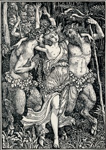 Illustration für die Faerie Queene, ca. 1890, 1897 von Walter Crane